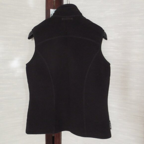 Eddie Bauer Polartec Quality Black Fleece Layering Camping Hiking Climbing Vest - Picture 4 of 4